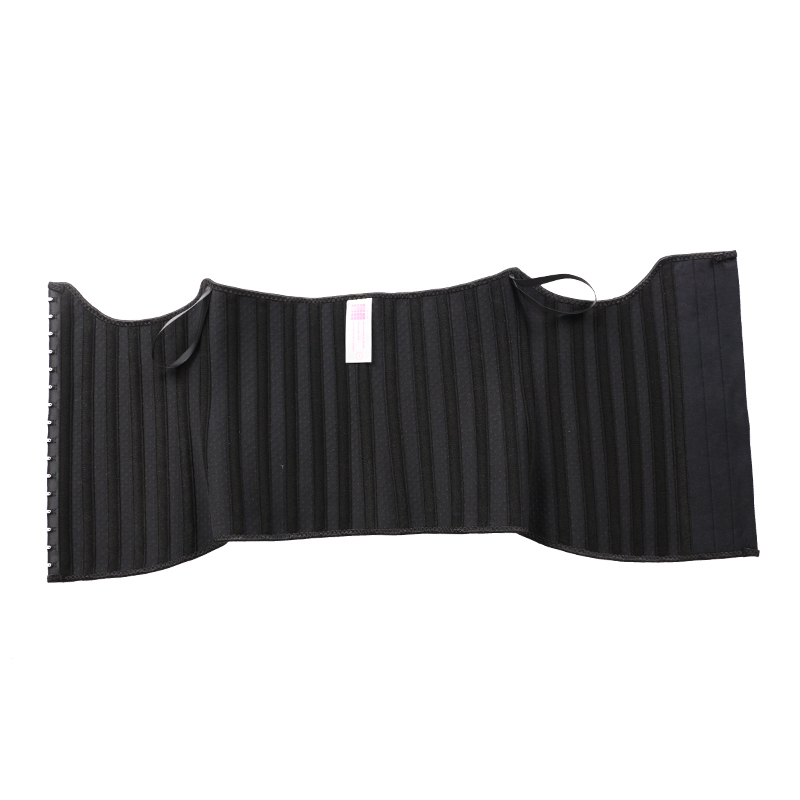 Front 11.5inches Behind 9inches 25 steel bones Tourmaline curve waist trainer MHW100208B