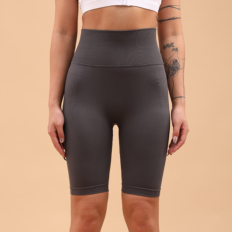 Seamless high waist Fitness Yoga shorts MH133581DG