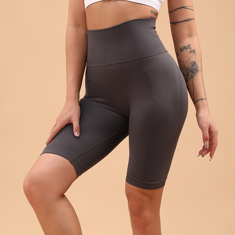 Seamless high waist Fitness Yoga shorts MH133581DG