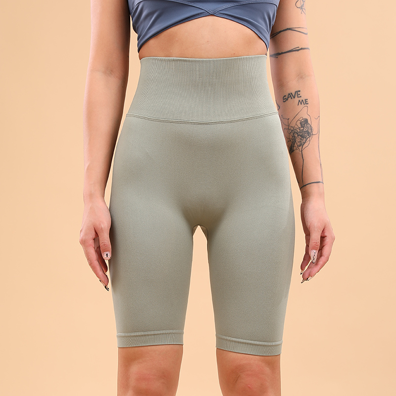 Seamless high waist Fitness Yoga shorts MH133581G