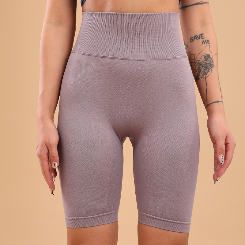 Seamless high waist Fitness Yoga shorts MH133581PU