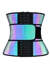 Laser discoloration Latex Single Belt Waist Trainer MH1770C