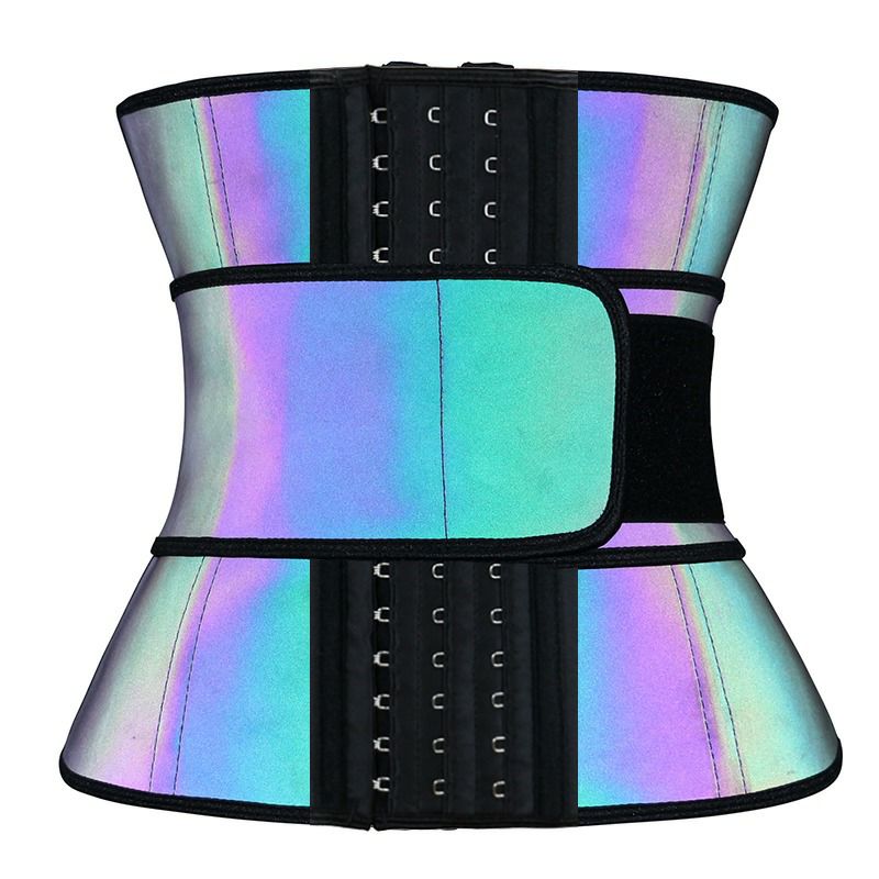 Laser discoloration Latex Single Belt Waist Trainer MH1770C