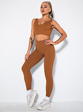 2021 New V Cup Seamless Sportswear MH133584BR