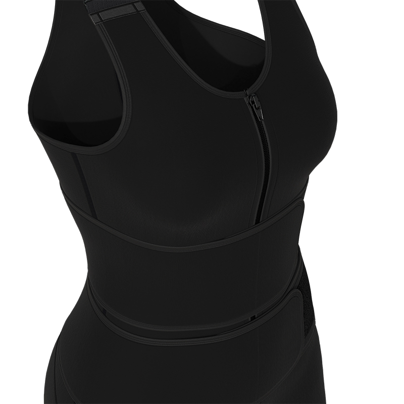 Neoprene material double belt vest MHW100311B