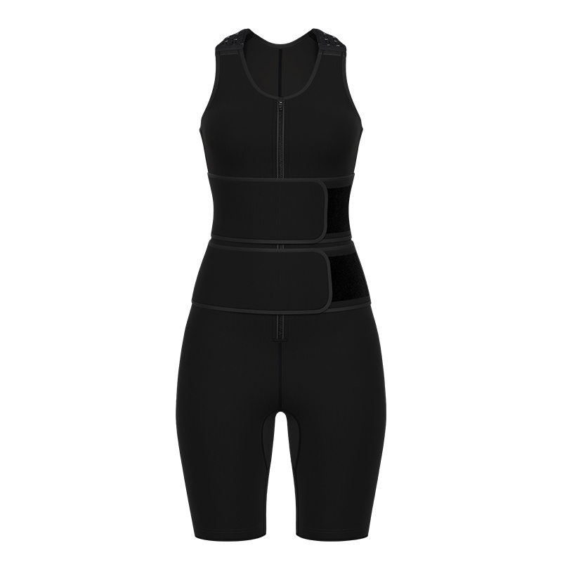 Neoprene material double belt vest MHW100311B