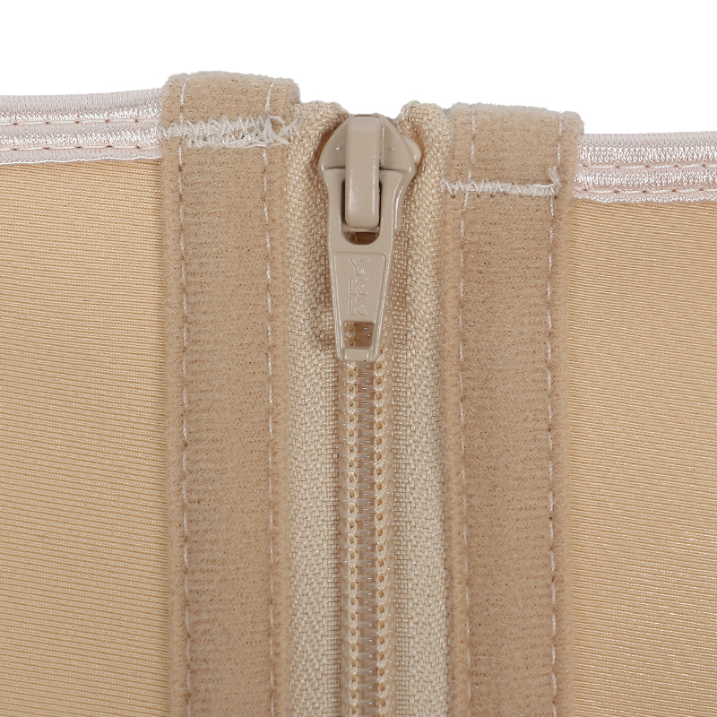 9-inch Nine Steel Bones YKK Zipper Double Belt MHW100332N