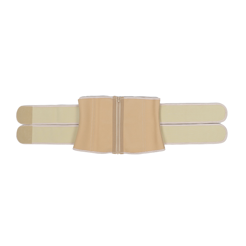 9-inch Nine Steel Bones YKK Zipper Double Belt MHW100332N