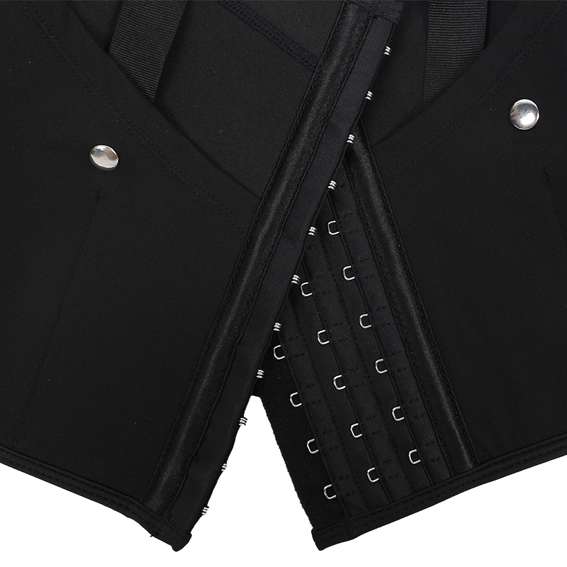 SBR milk silk pockets and five-steel bone corset MHW100317