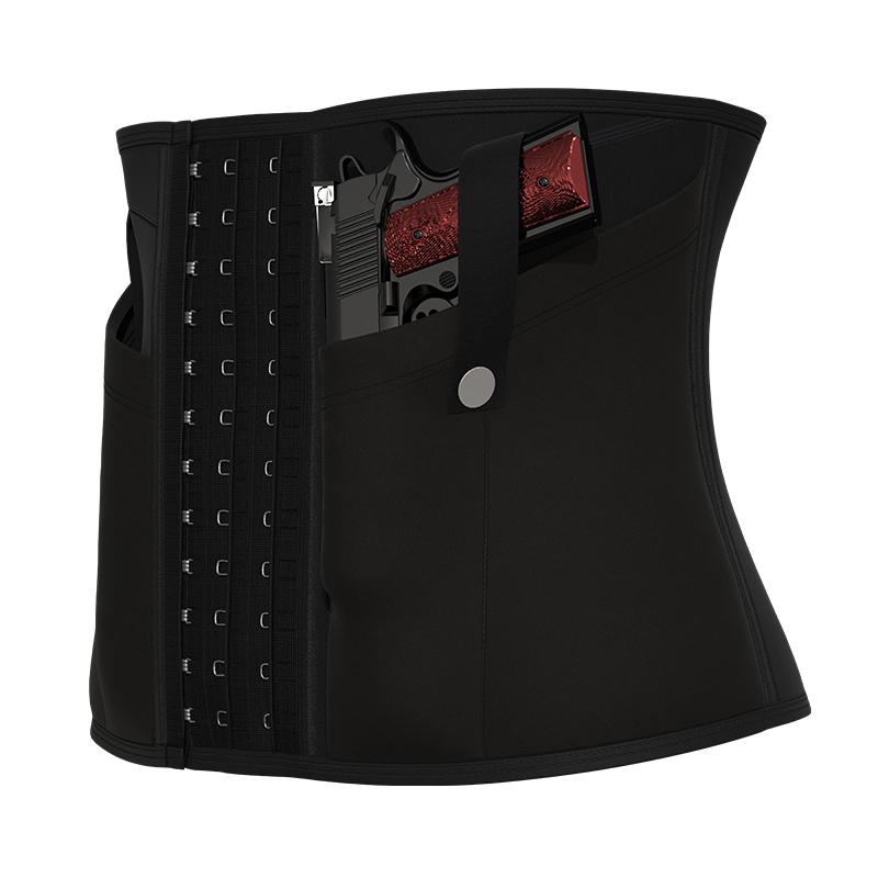 SBR milk silk pockets and five-steel bone corset MHW100317