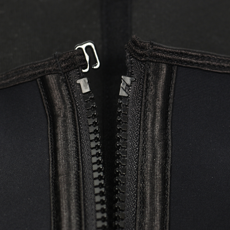 Three-layered double belt zipper pocket vest MHW100319