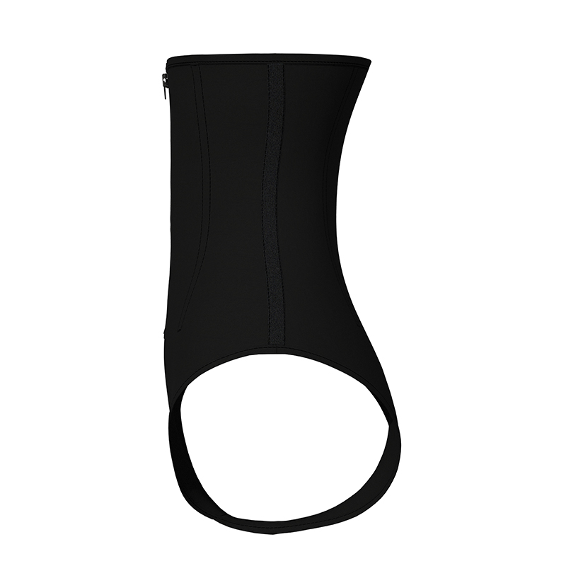 7 steel bones zipper women waist trainer MHW100284B 