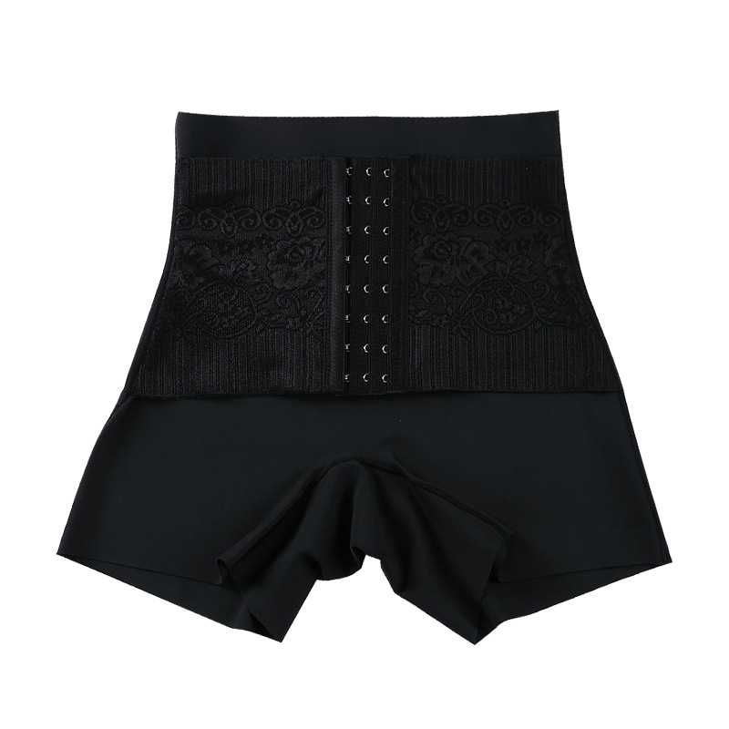 Antibacterial Shaper High Waist Tummy Butt-liftter Black MT000028B