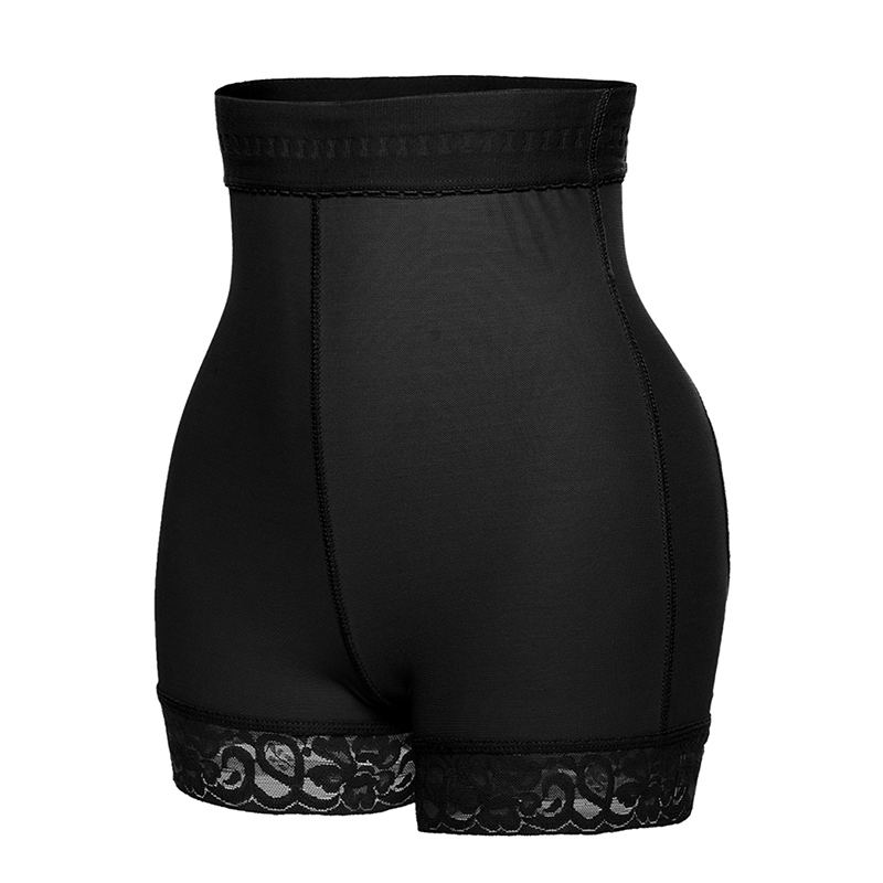 Non-slip Black high waisted elastic hip shaping breathable Butt lift MT000011B