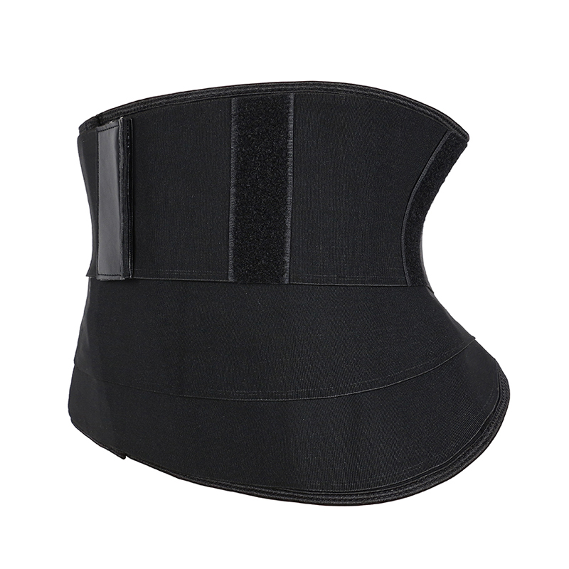 Black latex 9 inch 9 steel bone 2.4 meters elastic belt trimmer belt MHW100394B