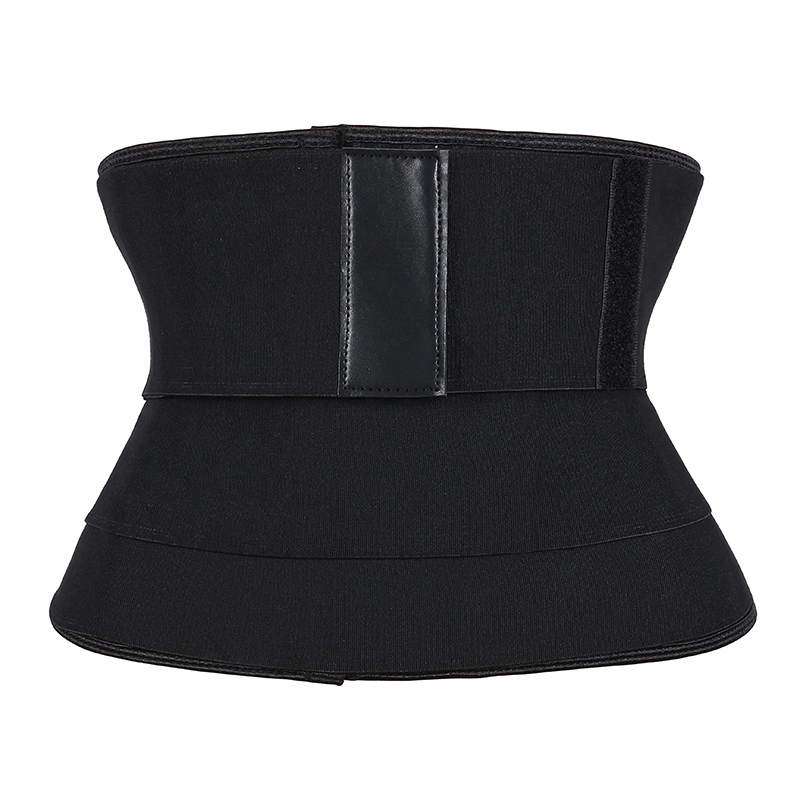Black latex 9 inch 9 steel bone 2.4 meters elastic belt trimmer belt MHW100394B