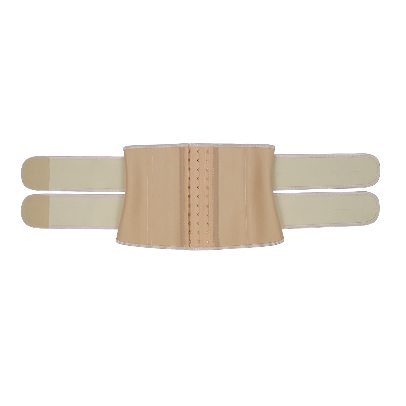 Nude Latex Double Belt 9 Inches MHW100423N