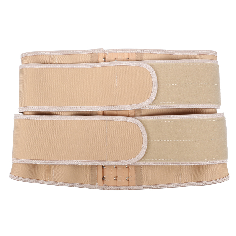 Nude Latex Double Belt 9 Inches MHW100423N