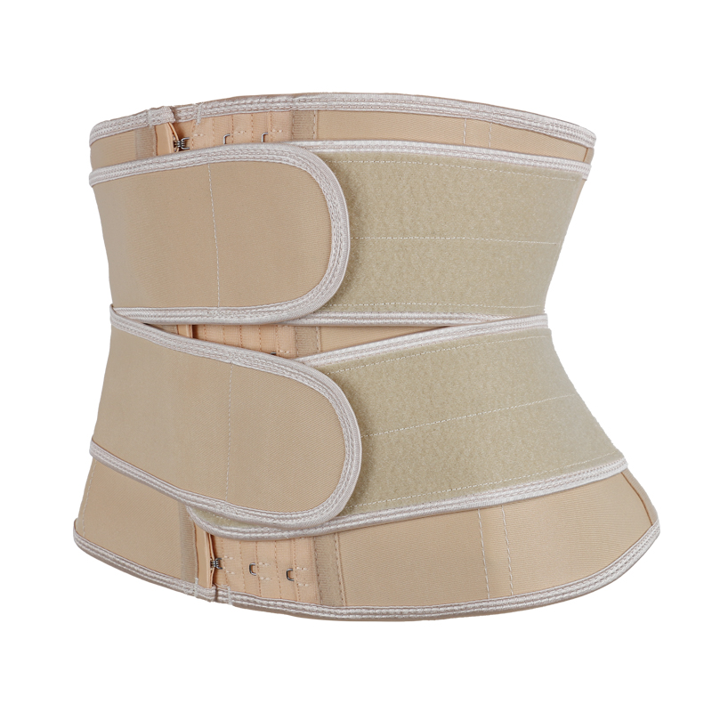 Nude Latex Double Belt 9 Inches MHW100423N