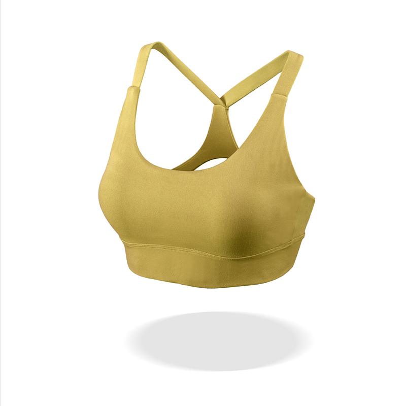 	Women's Yoga Sports Bras Cross Back Buckle Sports Bra MH133626