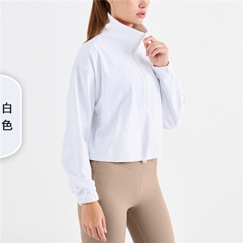 Yoga Coat With Half Zipper MH133643