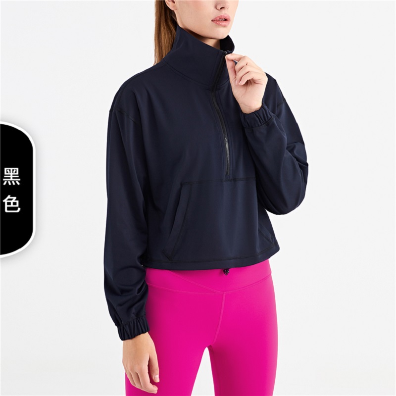 Yoga Coat With Half Zipper MH133643