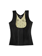 black waist top with hook MT000159B