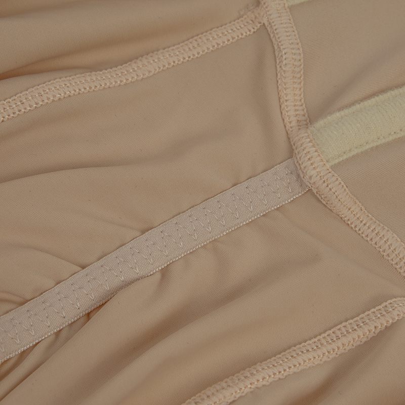 Nude seamless one-piece Shaper with hook MT000152N