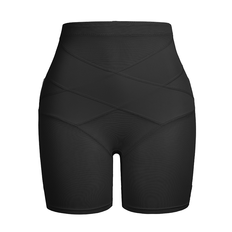 	black seamless shaper high waist MT000154B
