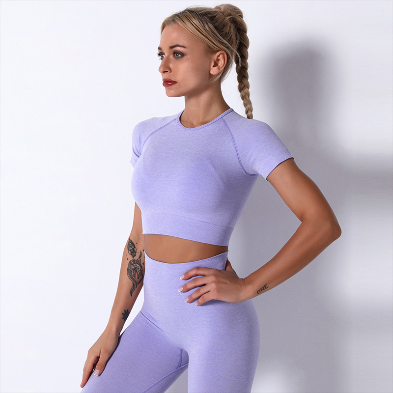 T-shirt top shorts pants yoga suit MH133595