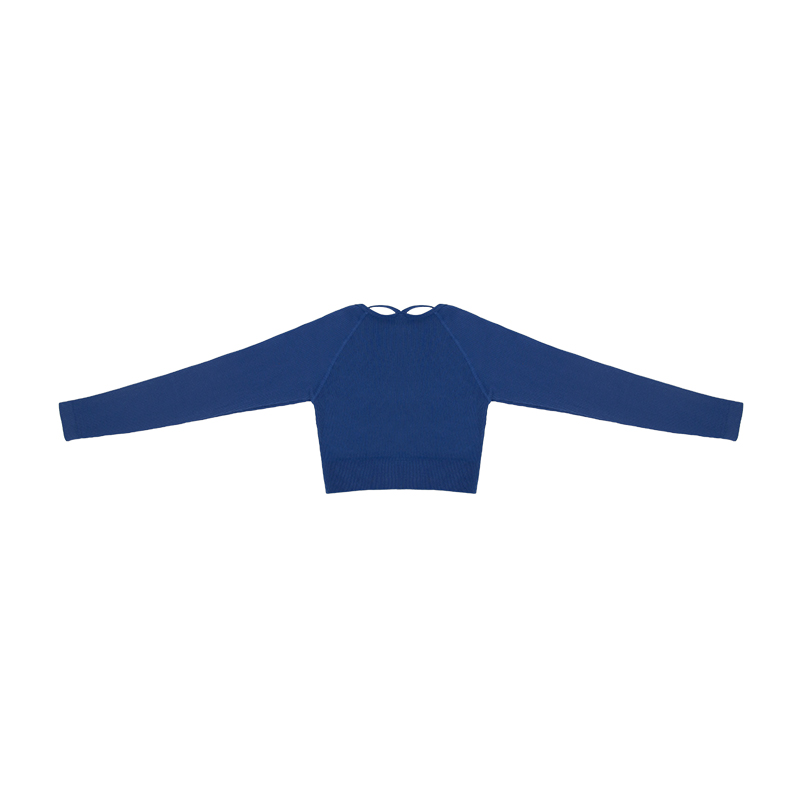 New Long Sleeve Yoga Wear With Chest Pad Quick Dry MH133671BL-L