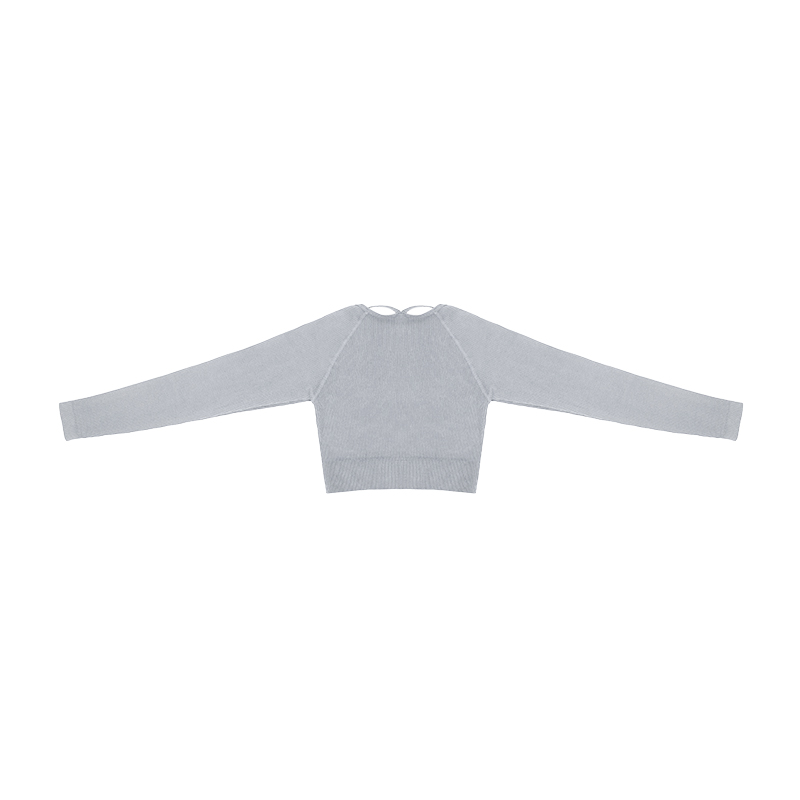 New Long Sleeve Yoga Wear With Chest Pad Quick Dry MH133671G-L