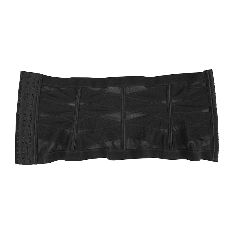 cross over belt waist trainer with 5 steel bones MT000190B