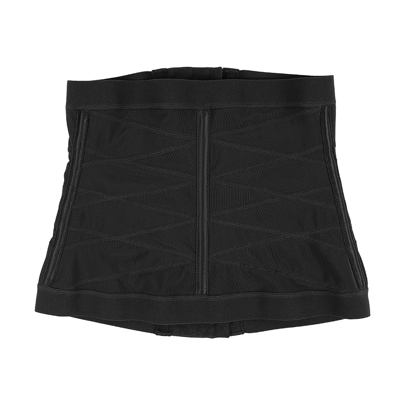 cross over belt waist trainer with 5 steel bones MT000190B