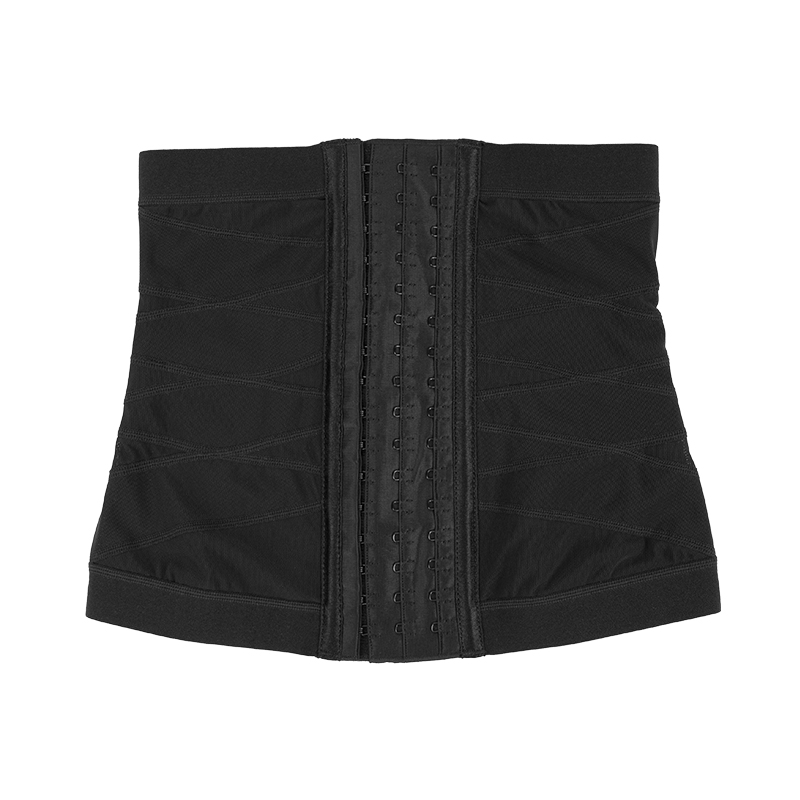cross over belt waist trainer with 5 steel bones MT000190B
