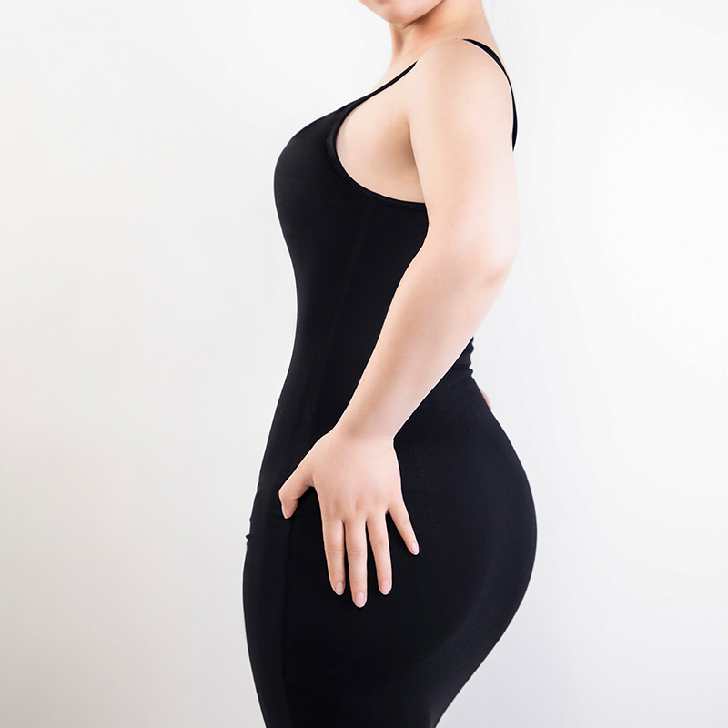 2 into 1 bodysuit inside long dress outsideMT000263